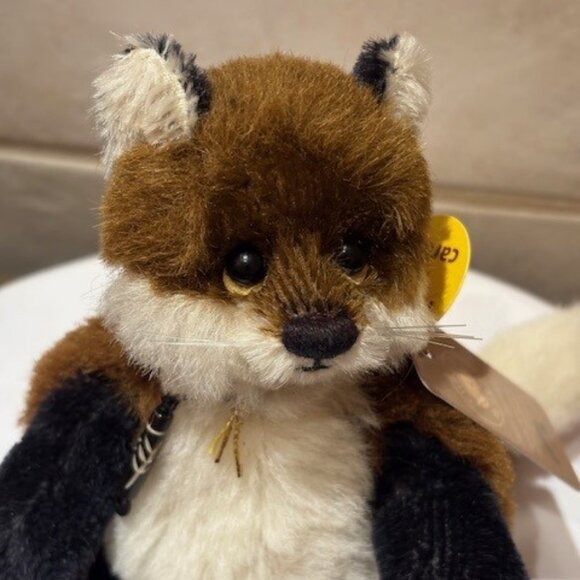 Charlie Bears Minimo Townend Fox Mohair Retired LE 1167/2000 Isabelle Lee Tagged - Picture 7 of 8
